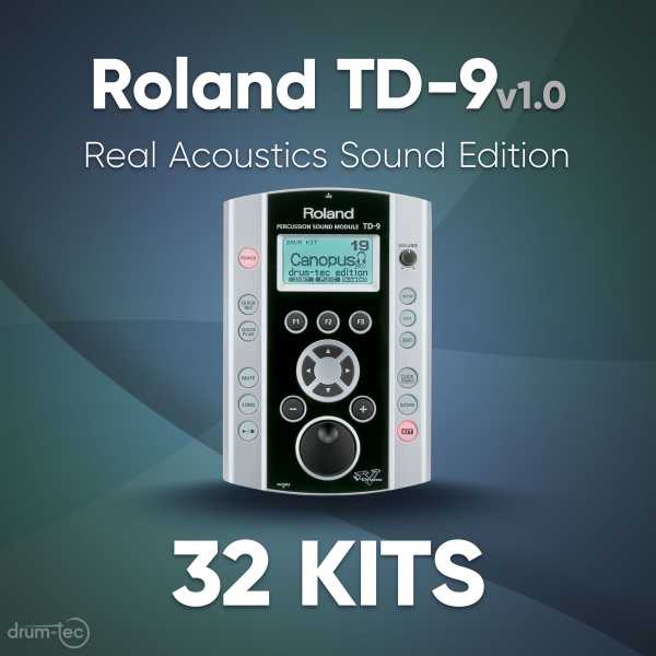 Real Acoustics Sound Edition Roland TD-9 v1.0