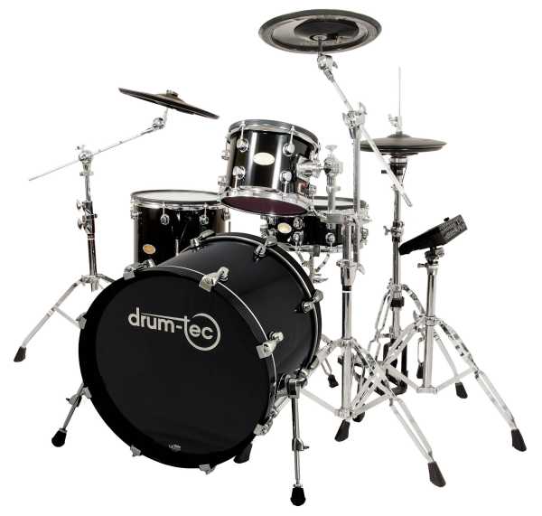 drum-tec pro Jazz mit Pearl Mimic Pro (black)