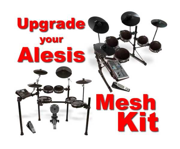 drum-tec Mesh Upgrade für Alesis DM10 Studio