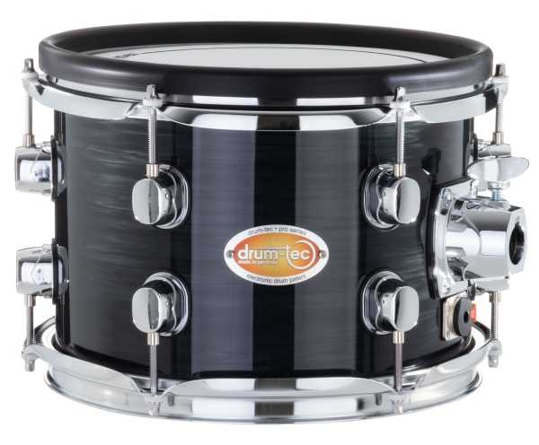 drum-tec pro custom Tom 10" x 7" (black slate)